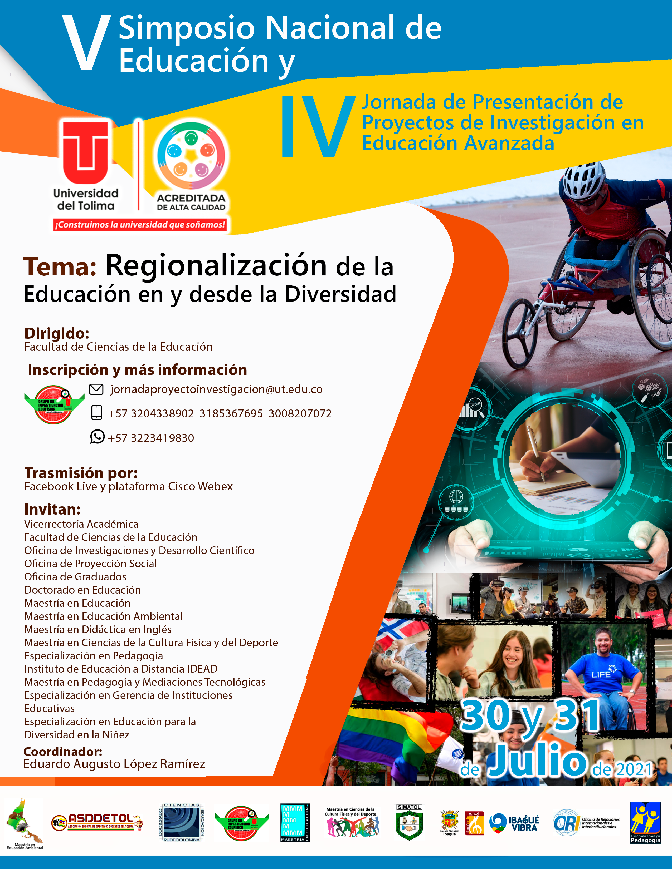 SIMPOSIO Facultad Educación UT 2021